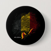Belgische Flagge Button (Vorderseite)