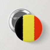 Belgische Flagge Button (Vorne & Hinten)