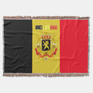 Belgische Flagge Decke