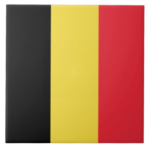 belgische Flagge Fliese