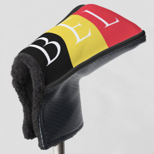 Belgische Flagge für Zollschuldner Golf Headcover