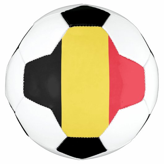 Belgische Flagge Fußball (Vorderseite)