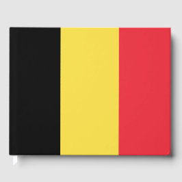 belgische Flagge Gästebuch