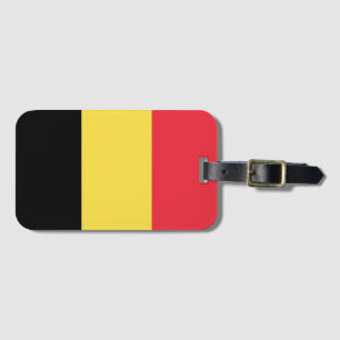 Belgische Flagge Gepäckanhänger