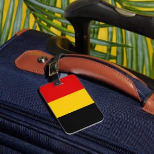 Belgische Flagge Gepäckanhänger