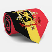 Belgische Flagge - Geschäfte, Reisen/Sport Krawatte (Gerollt)
