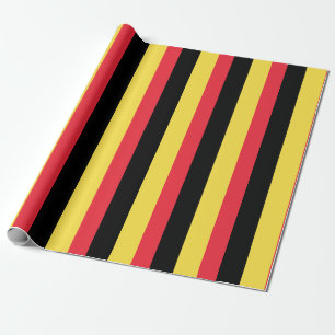 Belgische Flagge Geschenkpapier