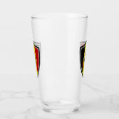 Belgische Flagge Glas (Links)