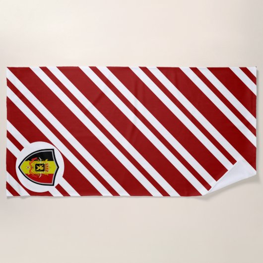 Belgische Flagge Handtuch (Vorderseite)
