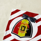 Belgische Flagge Handtuch (Beispiel)