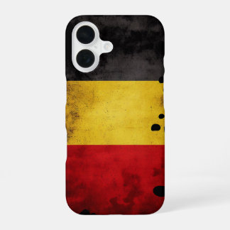 Belgische Flagge iPhone 16 Hülle