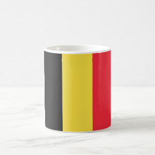 belgische Flagge Kaffeetasse