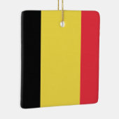 belgische Flagge Keramikornament (Rechts)