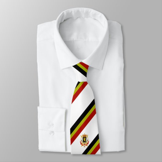 Belgische Flagge Krawatte (Gebunden)