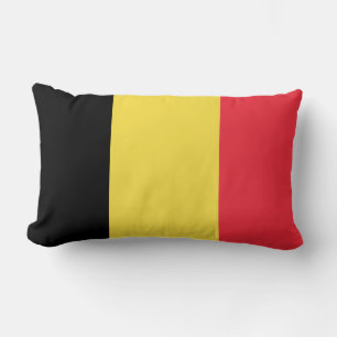 Belgische Flagge Lendenkissen