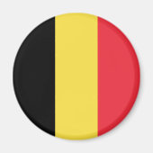 belgische Flagge Magnet (Vorne)