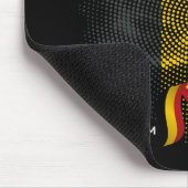Belgische Flagge Mousepad (Ecke)