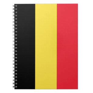 Belgische Flagge Notizblock