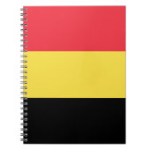 belgische Flagge Notizblock (Vorderseite)