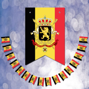 Belgische Flagge & Party Belgien Banner / Hochzeit