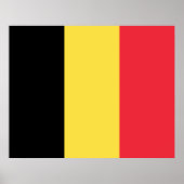 belgische Flagge Poster (Vorne)