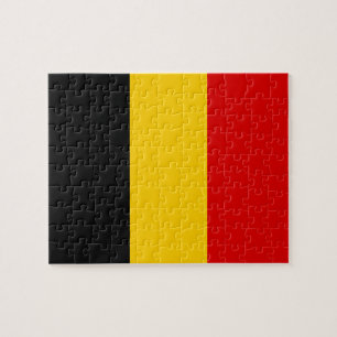 Belgische Flagge Puzzle