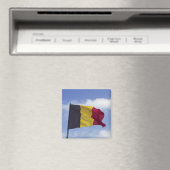belgische Flagge (RF) Magnet (In Situ (Geschirrspüler))