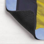 belgische Flagge (RF) Mousepad (Ecke)