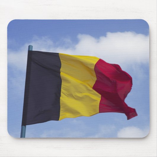 belgische Flagge (RF) Mousepad (Vorne)