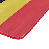 belgische Flagge Schneidebrett (Ecke)