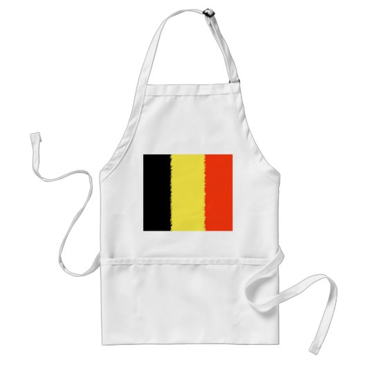 Belgische Flagge Schürze (Vorne)