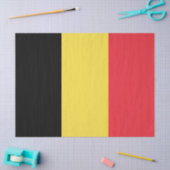 belgische Flagge Seidenpapier (Basteln)