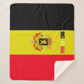 Belgische Flagge Sherpadecke (Vorderseite)
