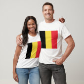 belgische Flagge T-Shirt (Unisex)