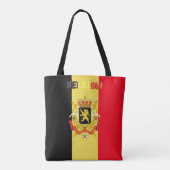 Belgische Flagge Tasche (Rückseite)