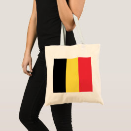 belgische Flagge Tragetasche