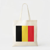 belgische Flagge Tragetasche (Vorne)