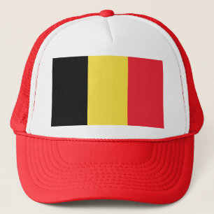 Belgische Flagge Truckerkappe