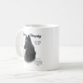 Belgische Geschichte der Schafhunde Kaffeetasse (Vorderseite Links)