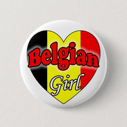 Belgische Girl Button (Vorderseite)