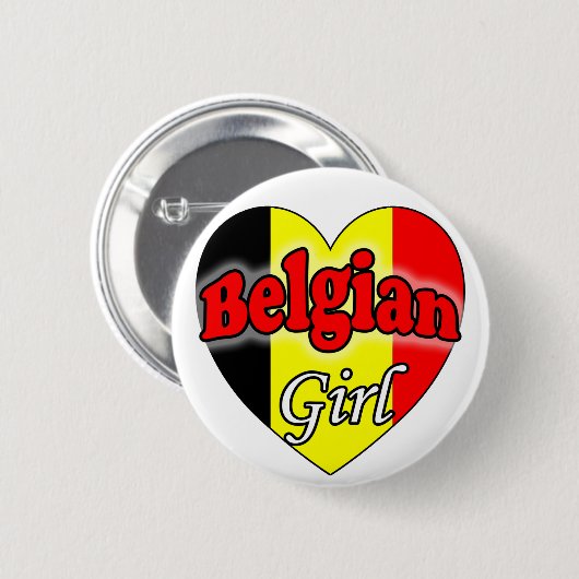 Belgische Girl Button (Vorne & Hinten)