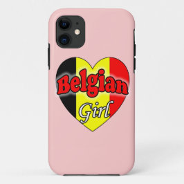 Belgische Girl iPhone 11 Hülle