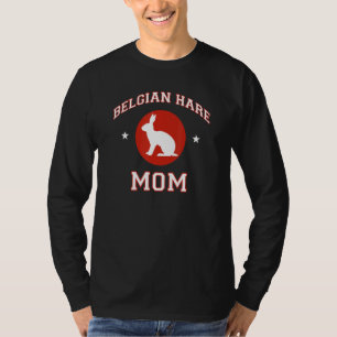 Belgische Hare-Rabbit-Mama T-Shirt