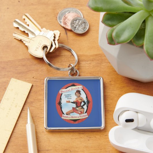 Belgische Jennie Schlüsselanhänger (Schreibtisch)