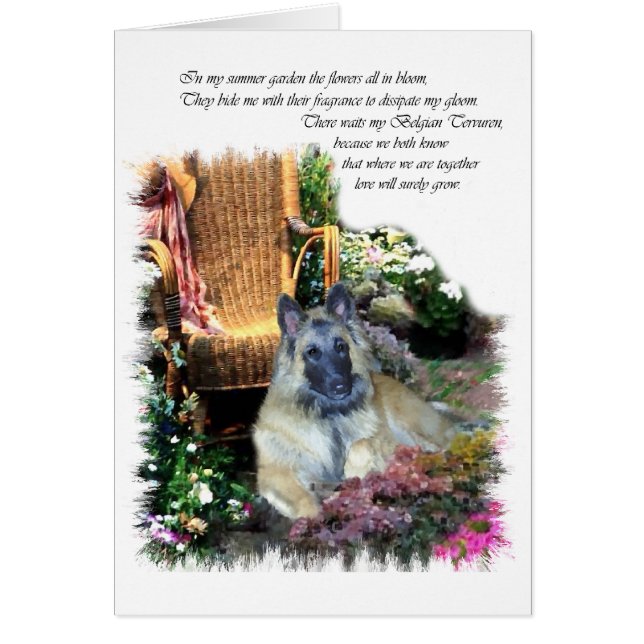 Belgische Kunstgeschenke Tervuren (Vorne)