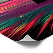 Belgische Laekenois Baterist Rock Roll Band Hippie Poster (Ecke)