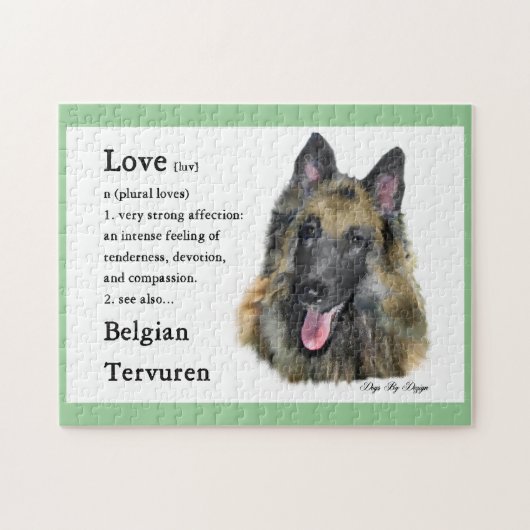 Belgische Liebe Tervuren Puzzle (Horizontal)
