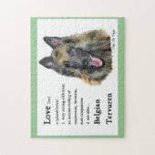Belgische Liebe Tervuren Puzzle (Vertikal)