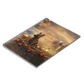 Belgische Malinoi Weihnachtsfeiertage Notizblock (Linke Seite)