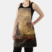 Belgische Malinoi Weihnachtsfeiertage Schürze (InSitu)